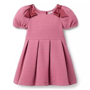 Janie and Jack the quilted bow shoulder dress